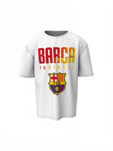 Barca Football Oversized T-Shirts